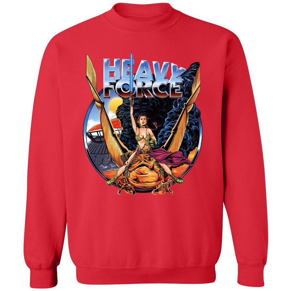 Classic Unisex Sweatshirt - P1XTLVNM - Red - 5