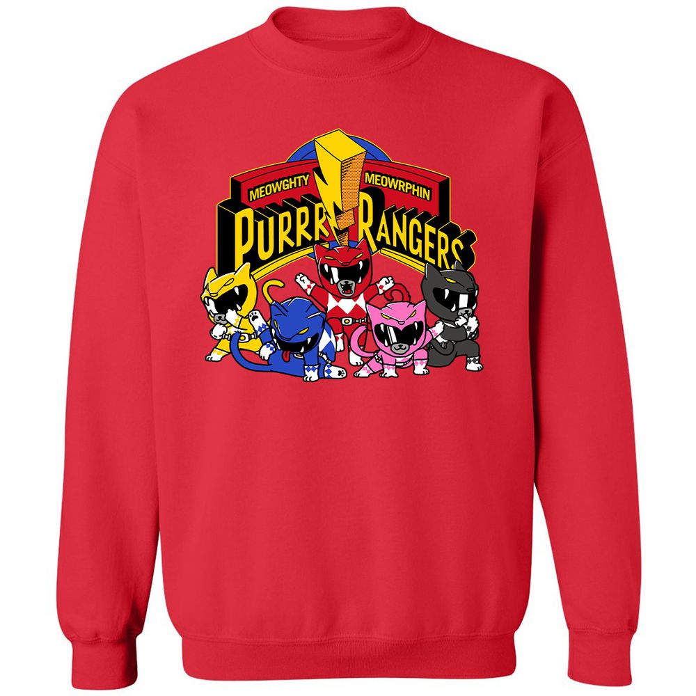 Classic Unisex Sweatshirt - HR9BN63F - Red - 5