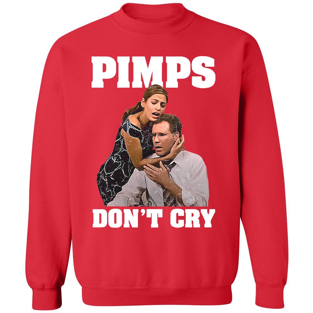 Classic Unisex Sweatshirt - 76XTCLJZ - Red - 5