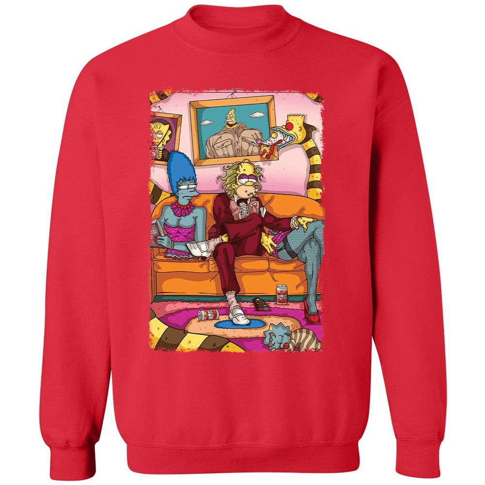 Classic Unisex Sweatshirt - FJMGFF5R - Red - 5