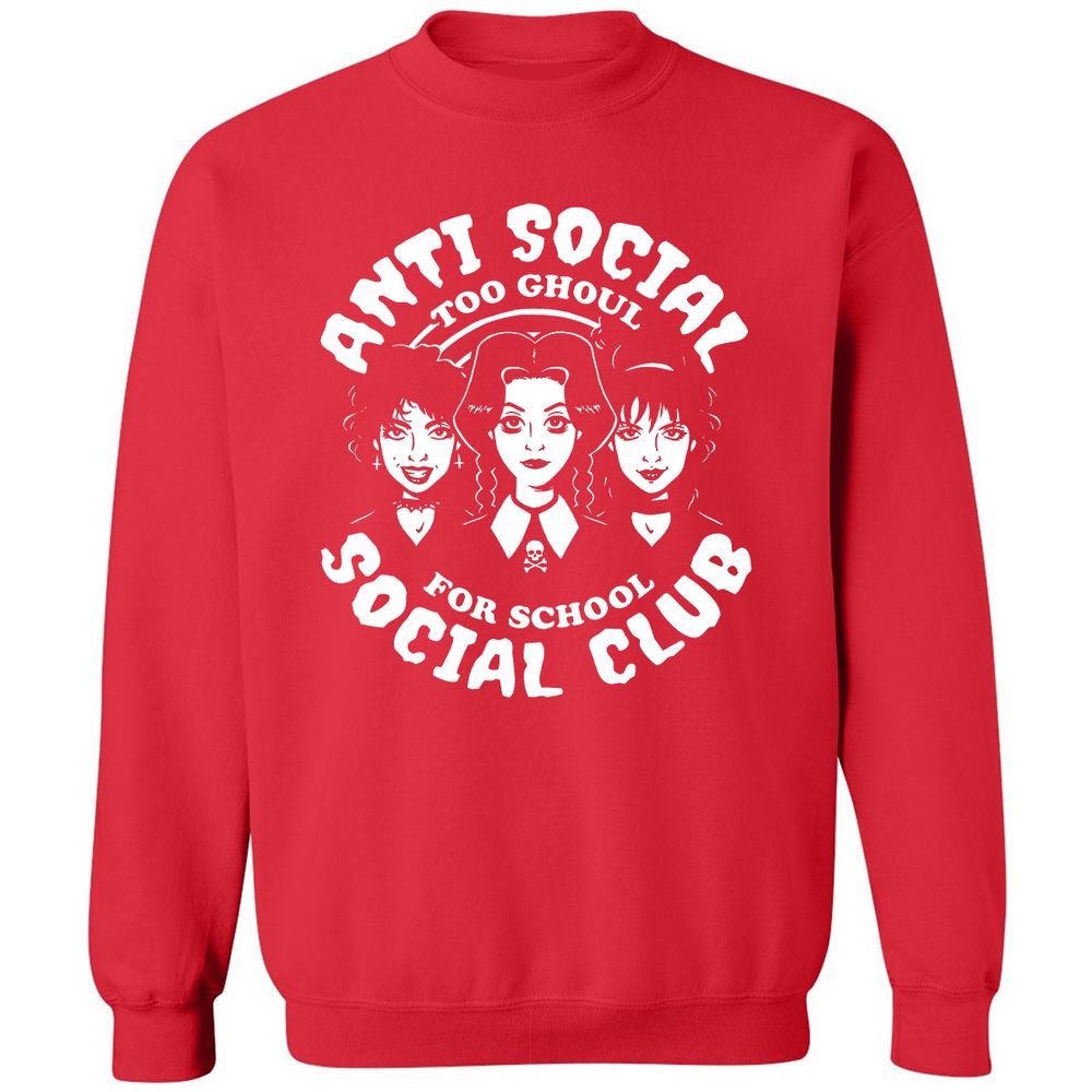Classic Unisex Sweatshirt - 2916A8EX - Red - 5