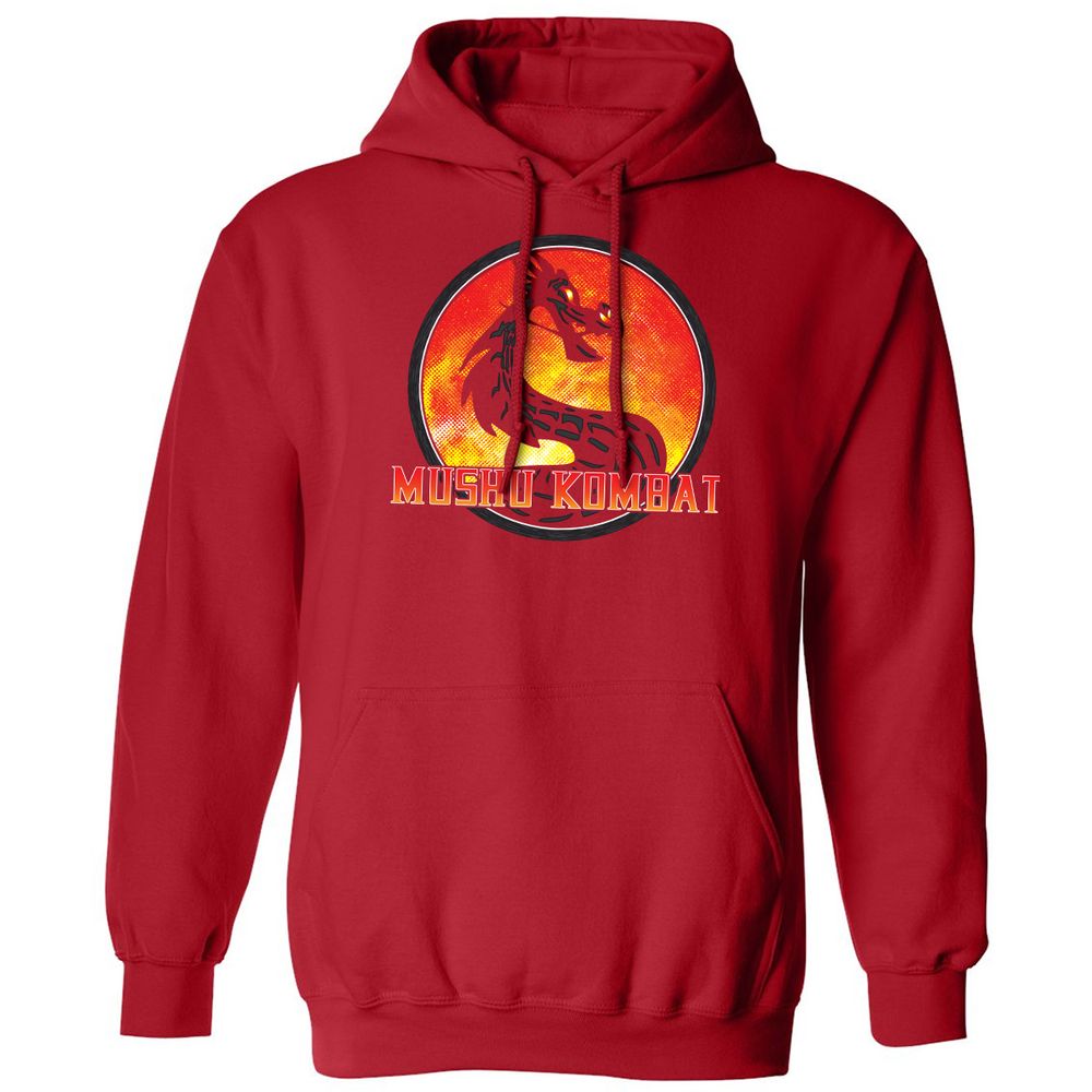 Classic Unisex Hoodie - QJZBCLNH - Red - 5