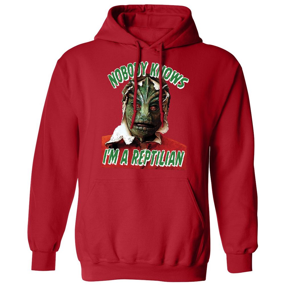Classic Unisex Hoodie - SMMQSQTS - Red - 5