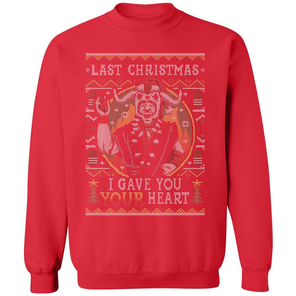 Classic Unisex Sweatshirt - HR9UHRB2 - Red - 5