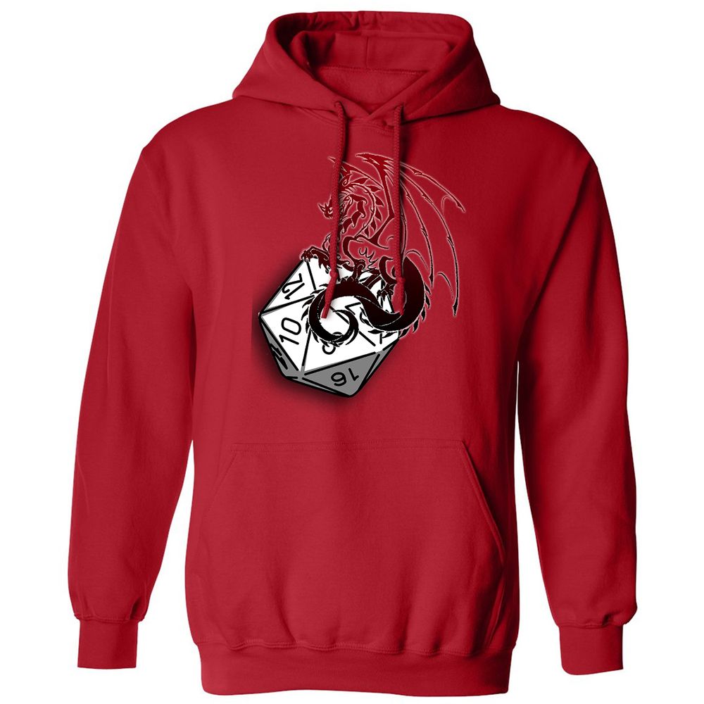 Classic Unisex Hoodie - 7625PQ9W - Red - 5