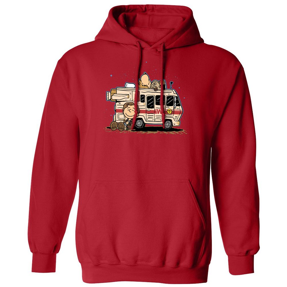 Classic Unisex Hoodie - S4LZVMCP - Red - 5