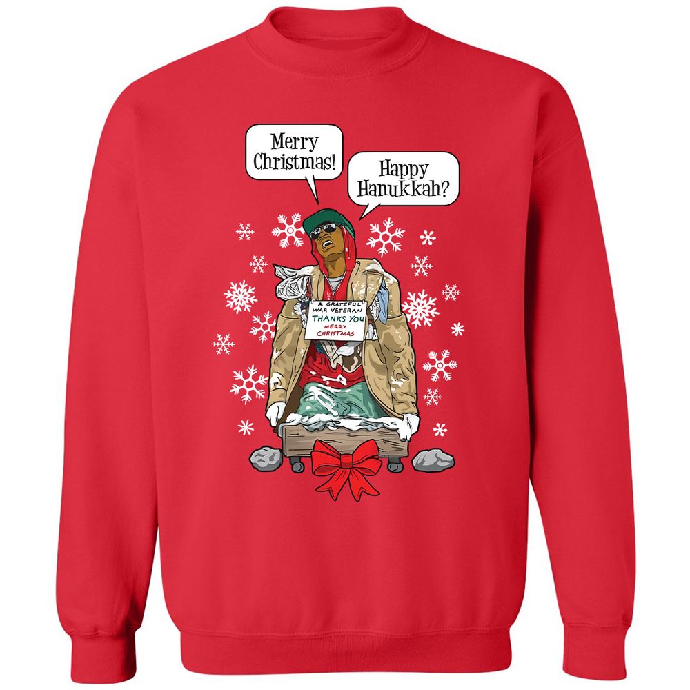 Classic Unisex Sweatshirt - X3ZQTT6F - Red - 5