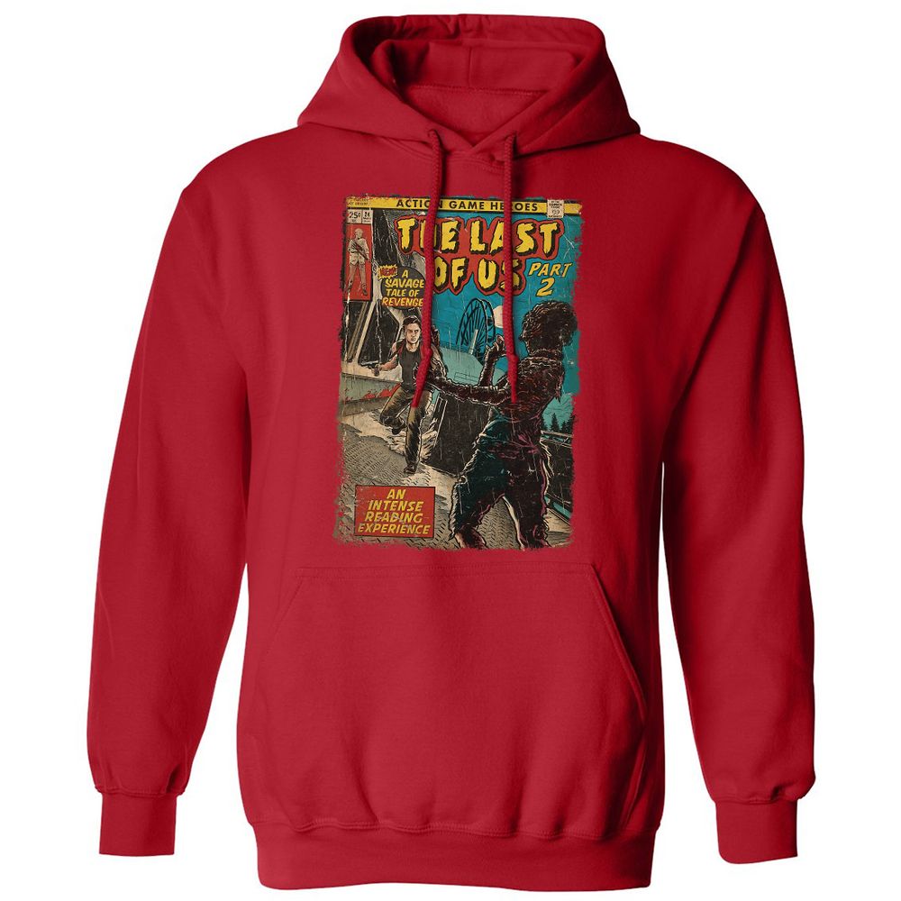 Classic Unisex Hoodie - DKK1GC5L - Red - 5