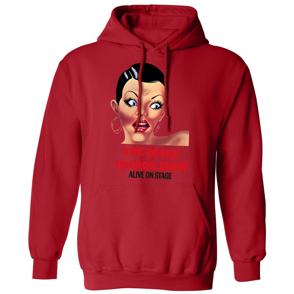 Classic Unisex Hoodie - 3JVDK5X6 - Red - 5