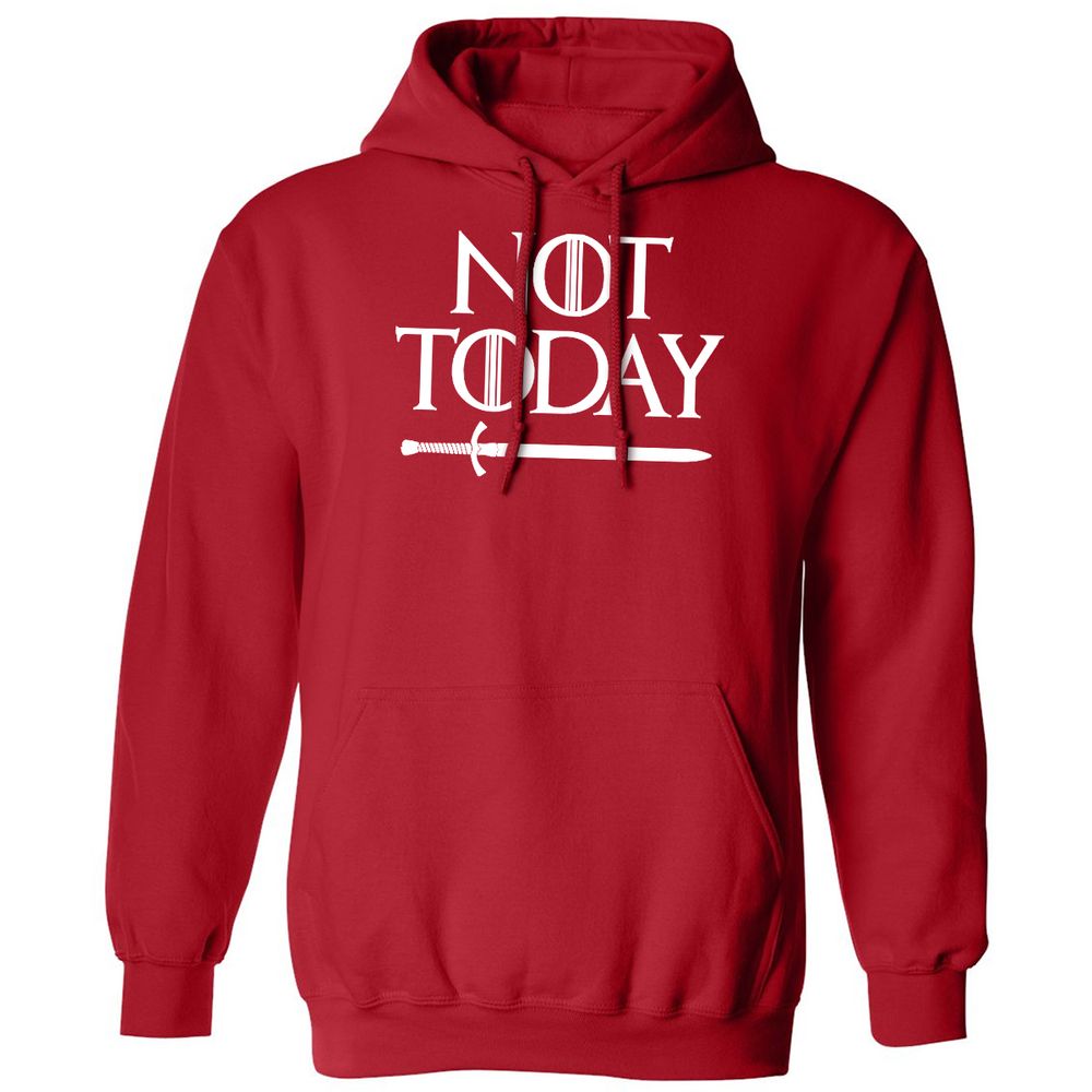Classic Unisex Hoodie - ALB1YDEM - Red - 5