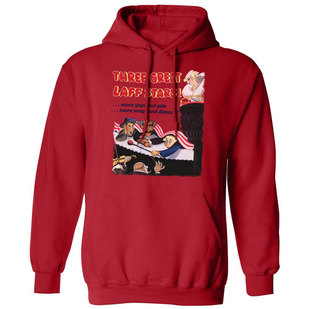 Classic Unisex Hoodie - DKD7HGRG - Red - 5