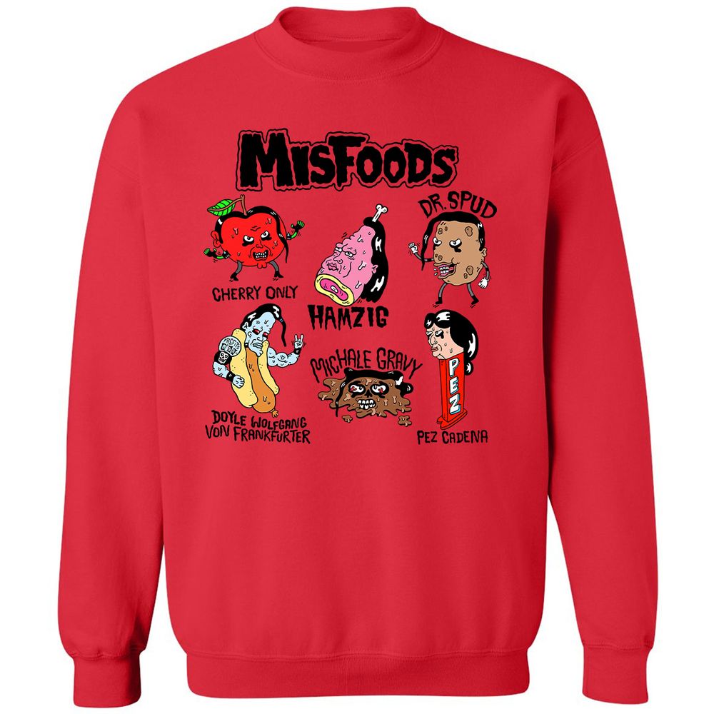 Classic Unisex Sweatshirt - 85VT9MW3 - Red - 5