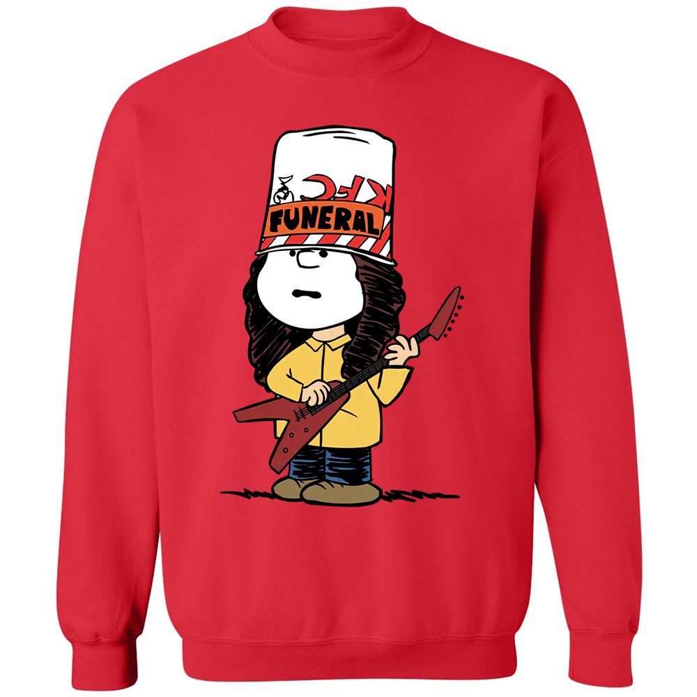 Classic Unisex Sweatshirt - JVL832K9 - Red - 5