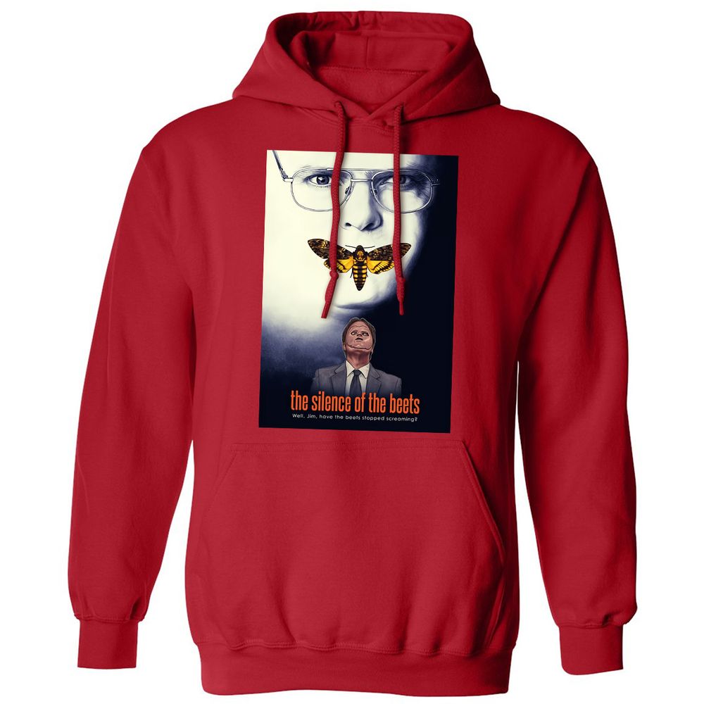 Classic Unisex Hoodie - 4WNGTFWV - Red - 5
