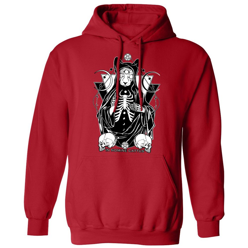 Classic Unisex Hoodie - MP4Y4YBX - Red - 5