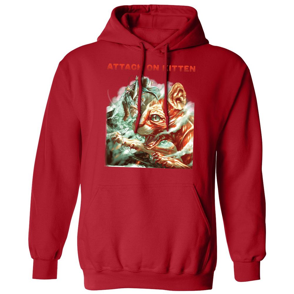 Classic Unisex Hoodie - 35SBYSEN - Red - 5
