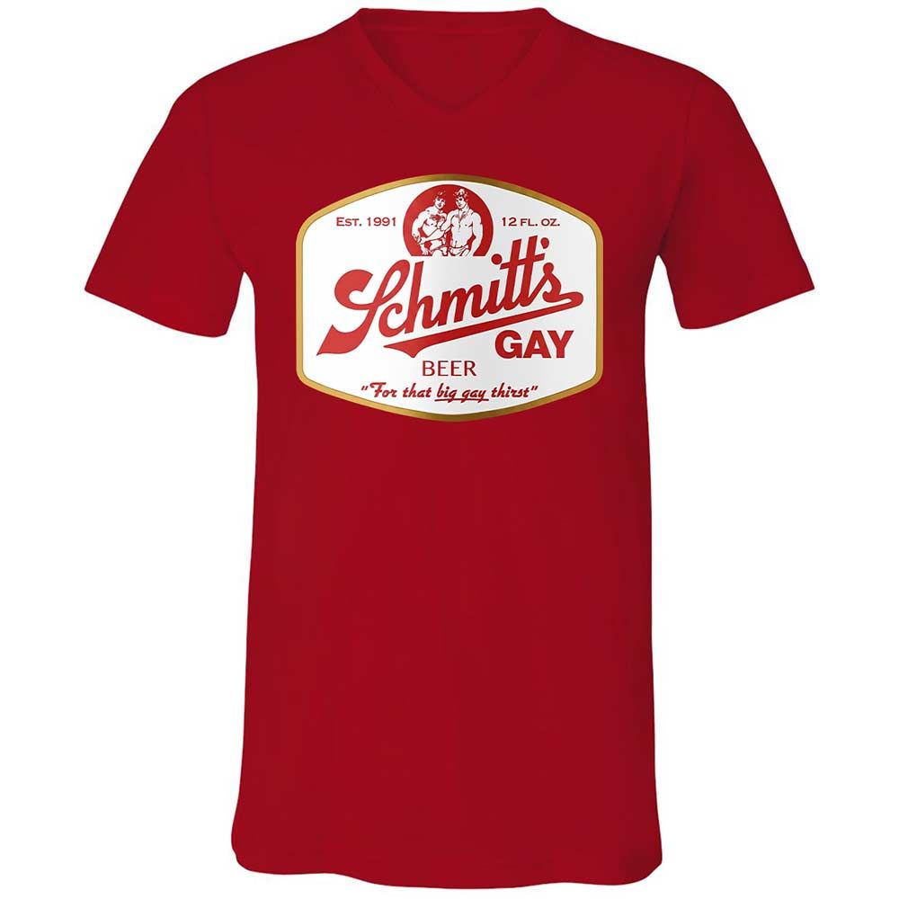 Schmitt's Gay Beer - Red - 5