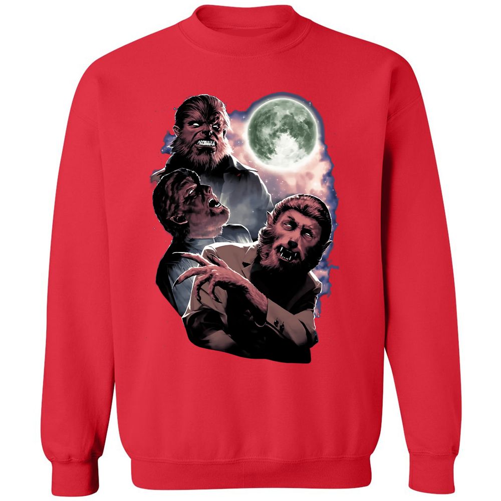 Classic Unisex Sweatshirt - W3WUJE4E - Red - 5