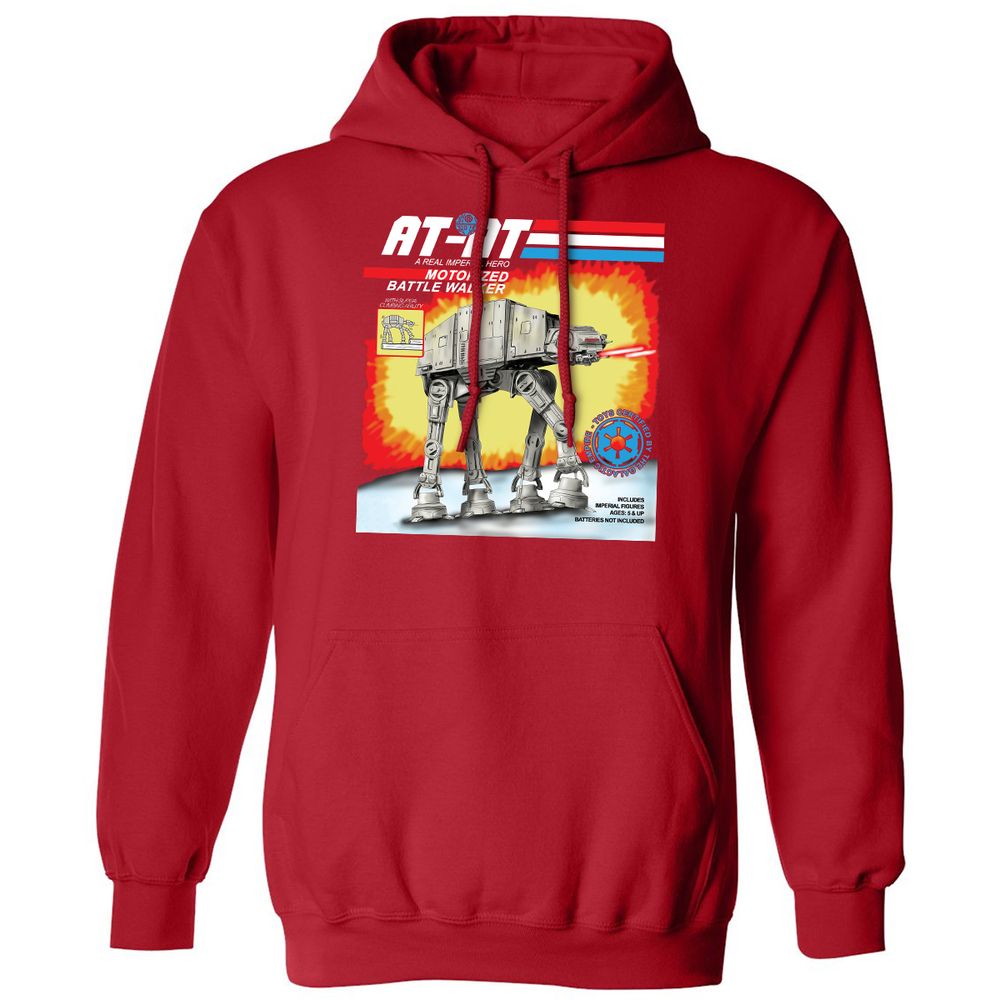 Classic Unisex Hoodie - J7VHN56M - Red - 5