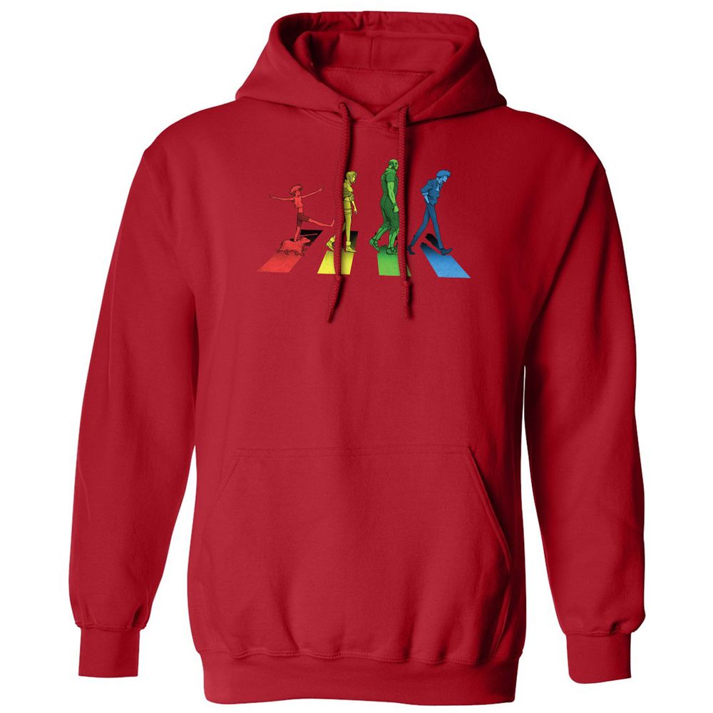 Classic Unisex Hoodie - FXLUG5PY - Red - 5