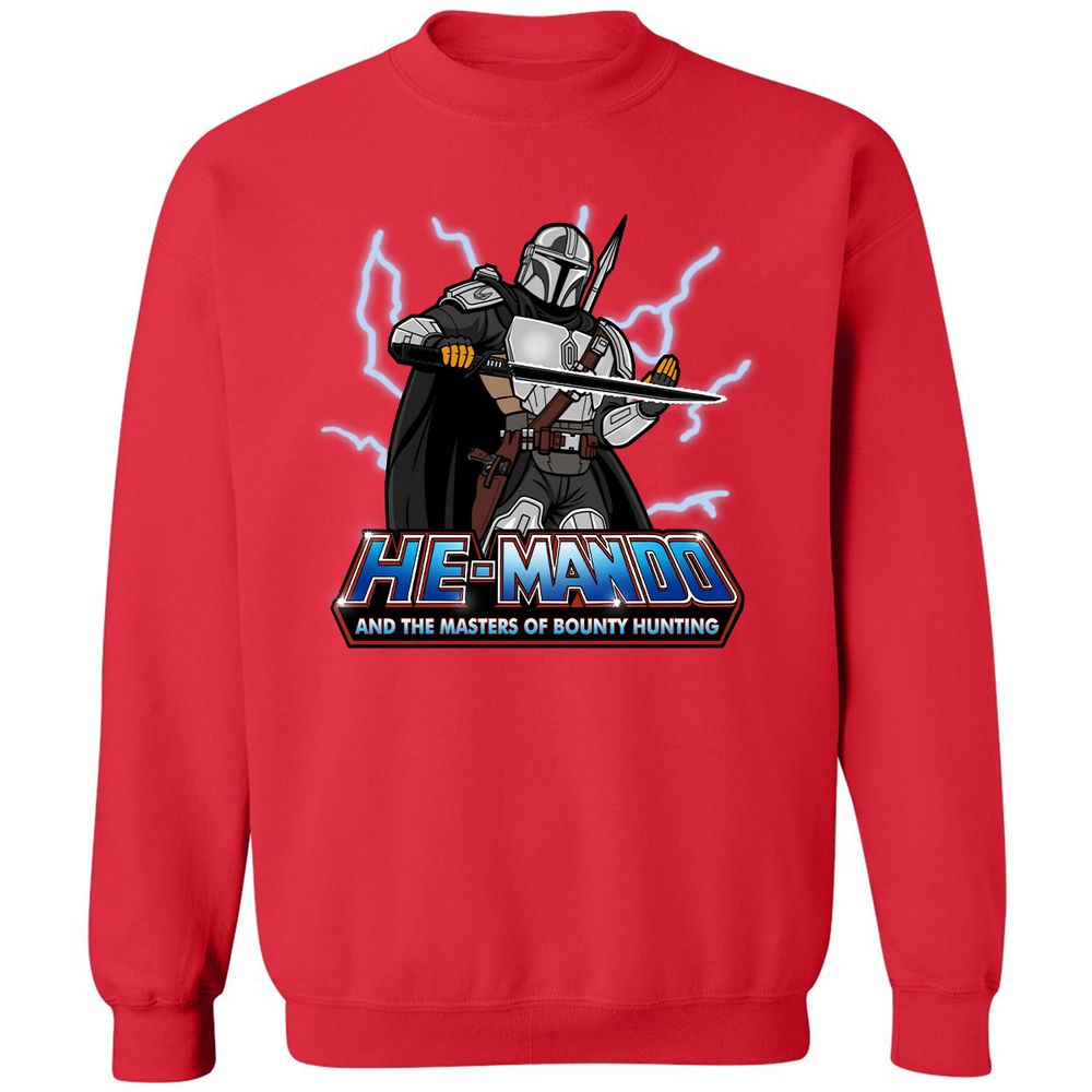 Classic Unisex Sweatshirt - Q7WSHFXC - Red - 5