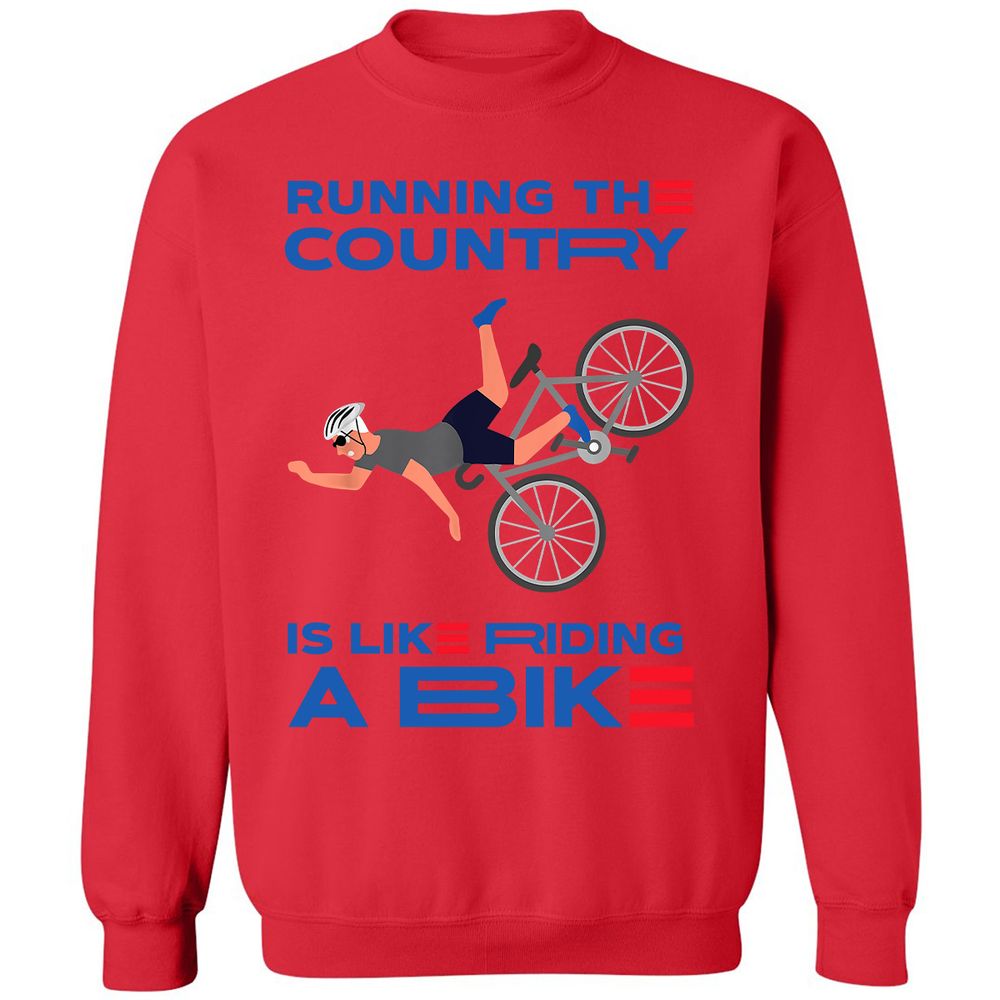 Classic Unisex Sweatshirt - 5V7GSREY - Red - 5
