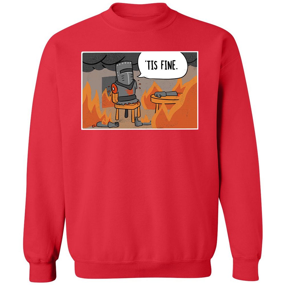 Classic Unisex Sweatshirt - 15PUUBHG - Red - 5