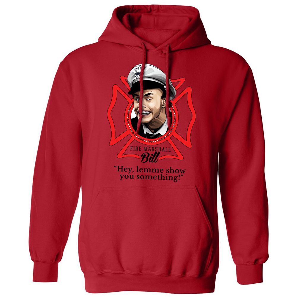 Classic Unisex Hoodie - GV7VQLEE - Red - 5