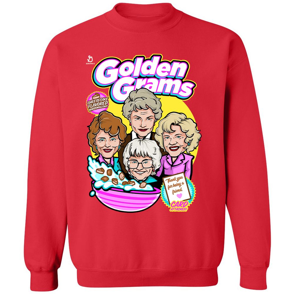 Classic Unisex Sweatshirt - 5D4G3Z3N - Red - 5