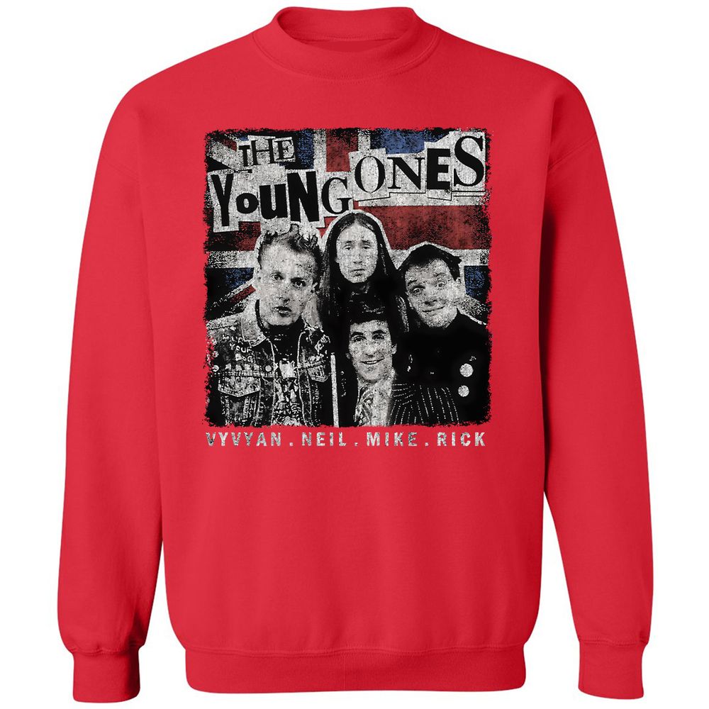 Classic Unisex Sweatshirt - SVMZE828 - Red - 5