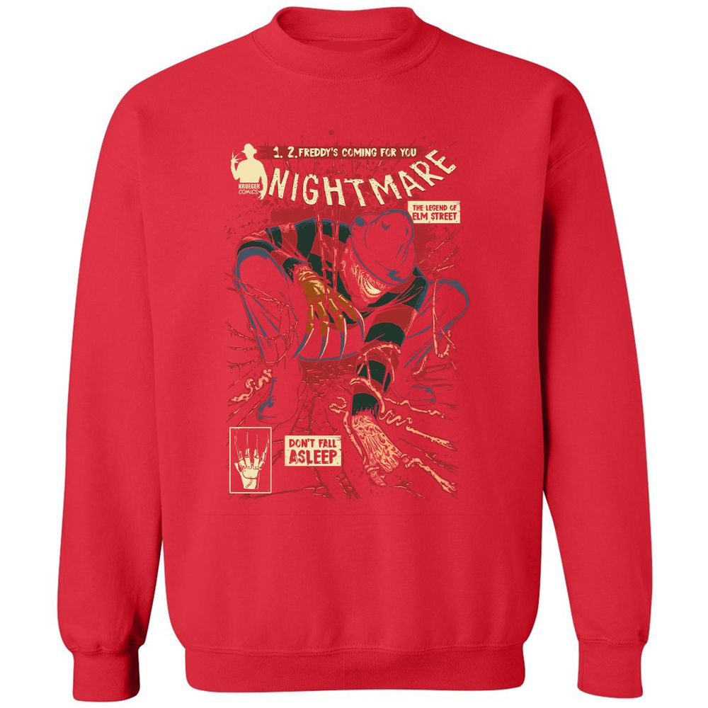Classic Unisex Sweatshirt - PQNZD7MD - Red - 5