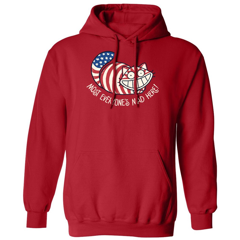 Classic Unisex Hoodie - Z2RS46LZ - Red - 5