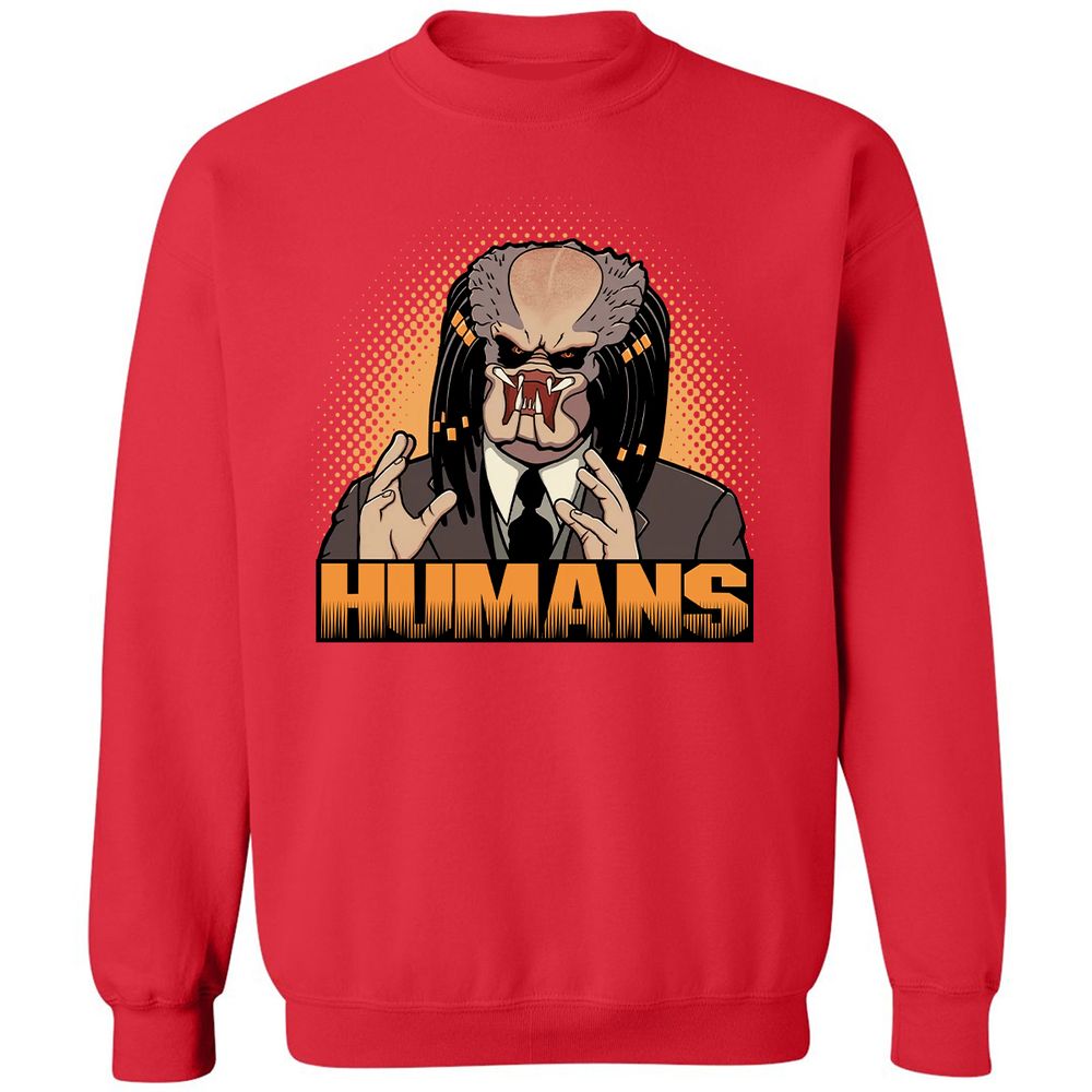 Classic Unisex Sweatshirt - EFCF7B6K - Red - 5