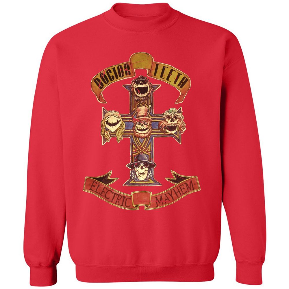 Classic Unisex Sweatshirt - WQ8ZBTFJ - Red - 5
