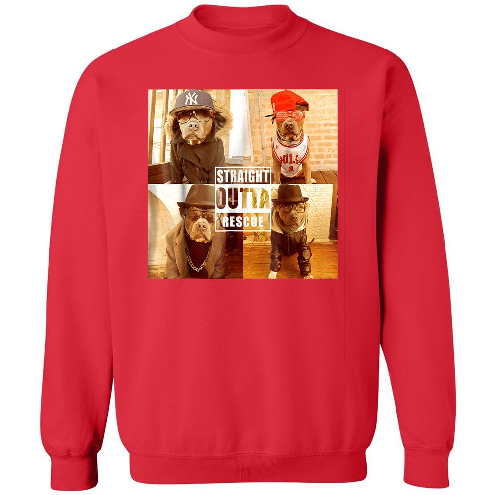 Classic Unisex Sweatshirt - FRYCGJB3 - Red - 5