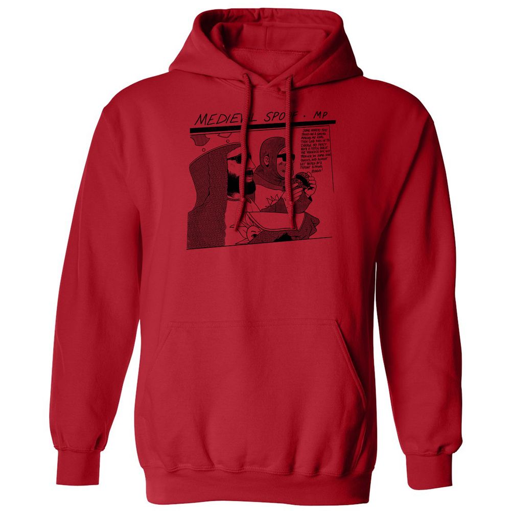 Classic Unisex Hoodie - N62Y1LT9 - Red - 5