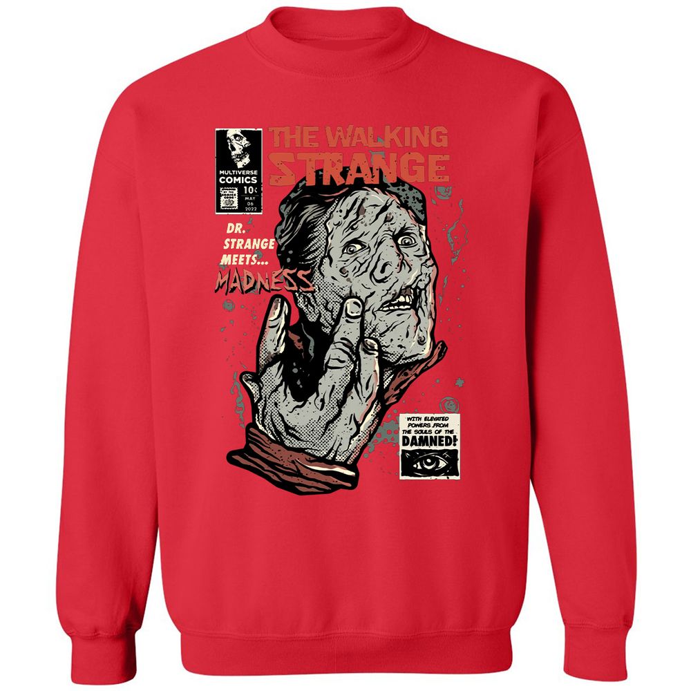 Classic Unisex Sweatshirt - 2M5WRCWL - Red - 5