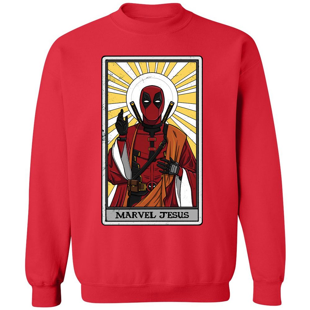 Classic Unisex Sweatshirt - JVA26BUK - Red - 5