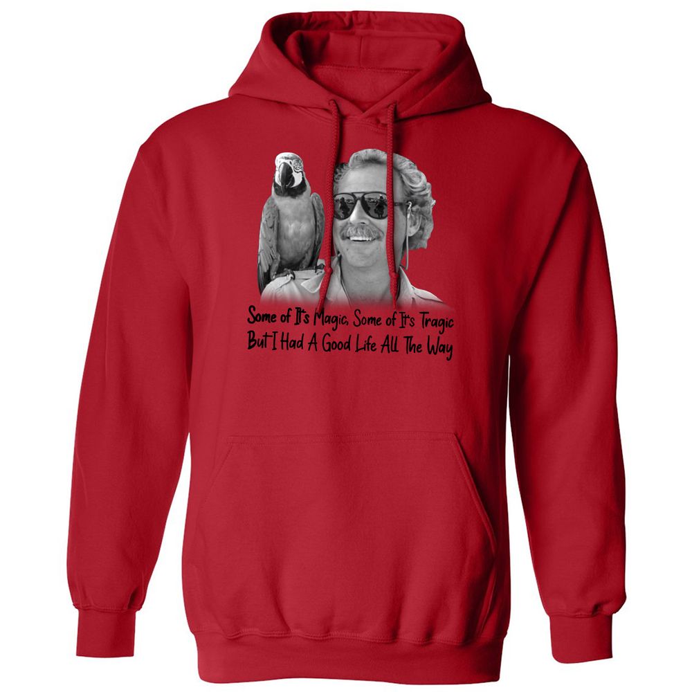 Classic Unisex Hoodie - NLTKJ1SL - Red - 5