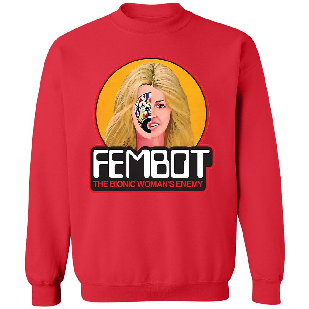 Classic Unisex Sweatshirt - ASB3XFF7 - Red - 5
