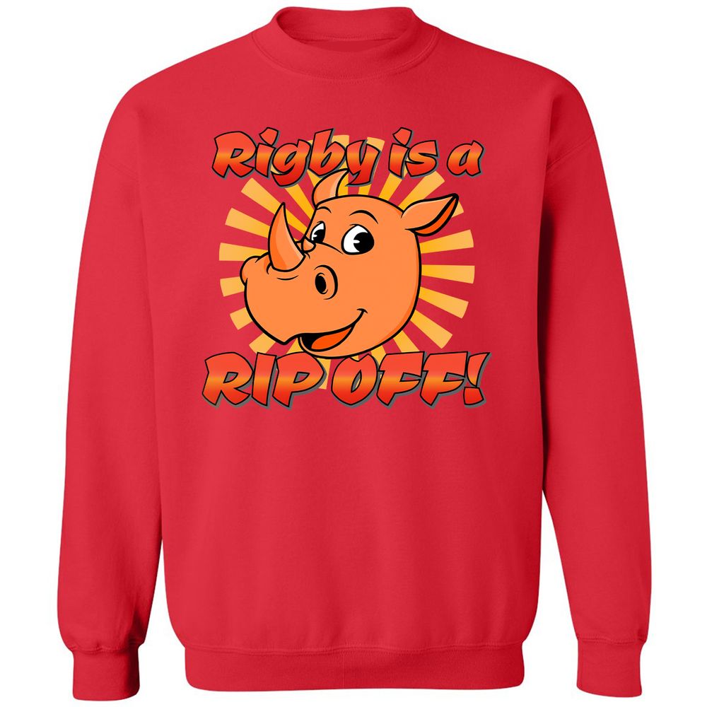 Classic Unisex Sweatshirt - Q4EF718R - Red - 5