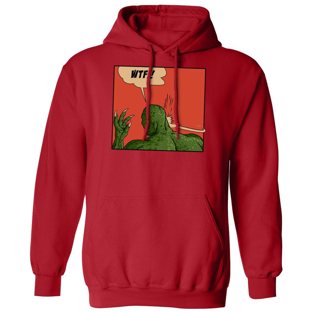 Classic Unisex Hoodie - NCD9QP26 - Red - 5