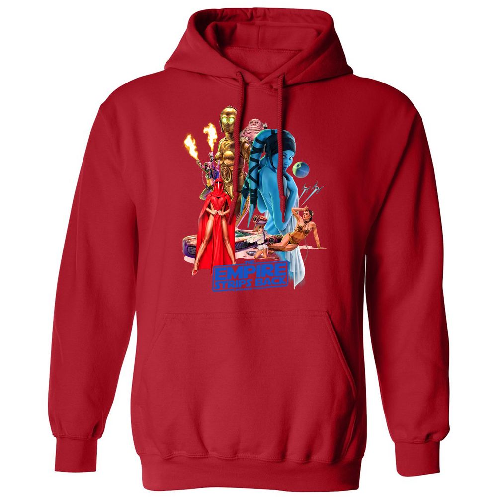 Classic Unisex Hoodie - SQ7B5YT2 - Red - 5