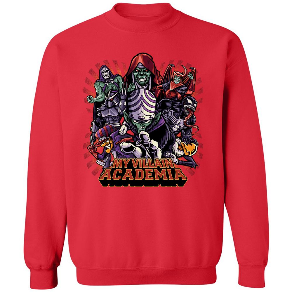 Classic Unisex Sweatshirt - UJ9KK94G - Red - 5