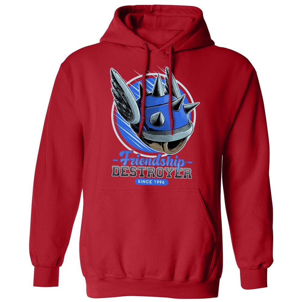 Classic Unisex Hoodie - FFBR39VZ - Red - 5