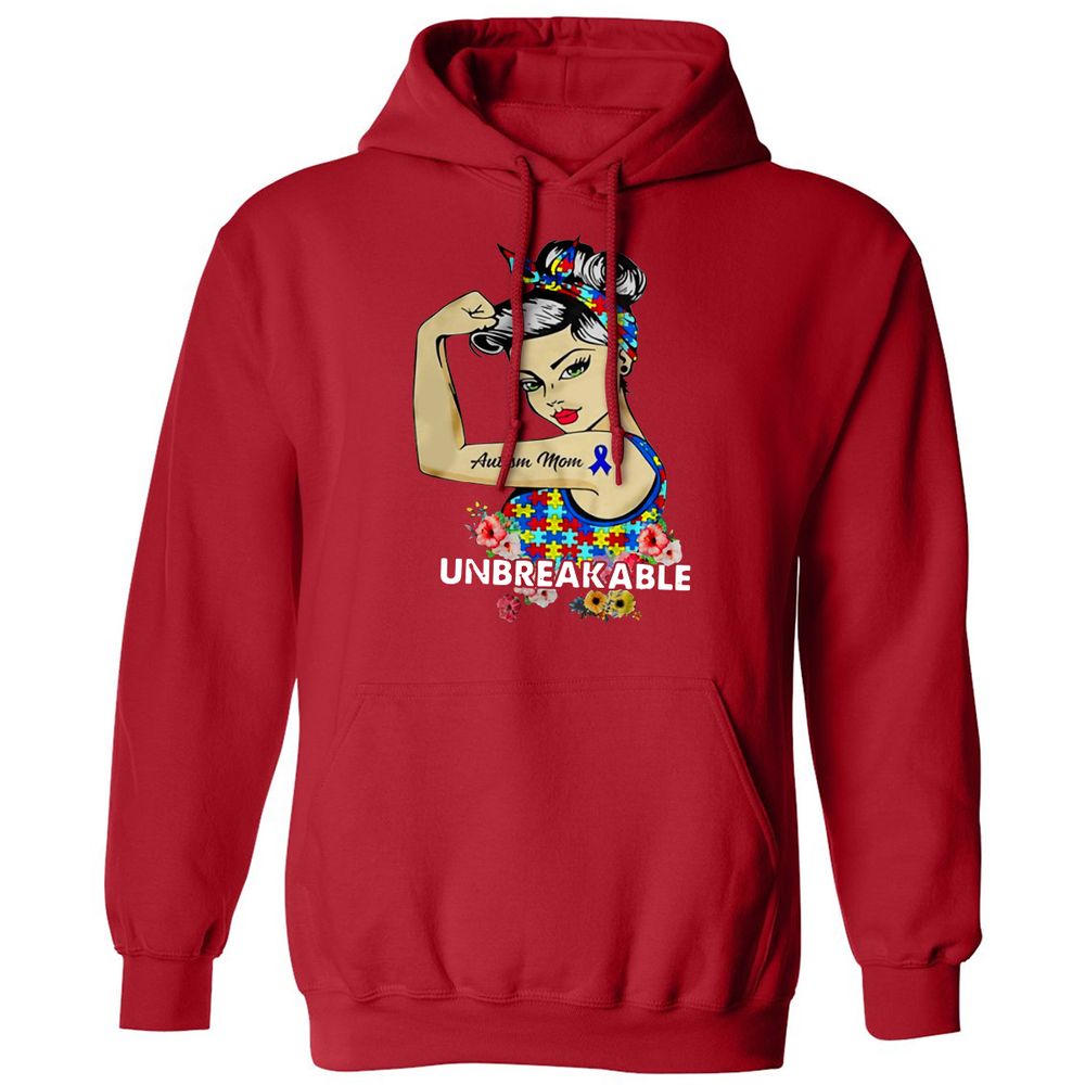 Classic Unisex Hoodie - JAAG5FHV - Red - 5