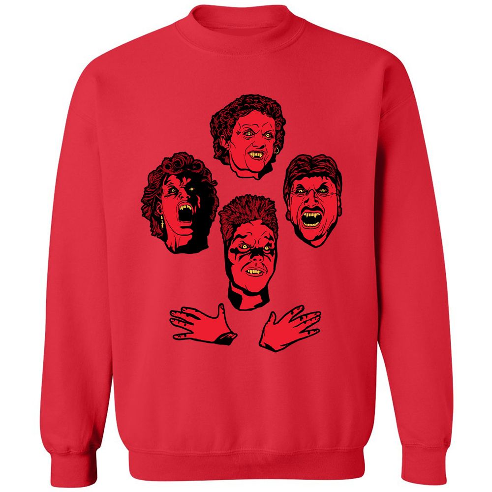 Classic Unisex Sweatshirt - BJ9HMGN3 - Red - 5