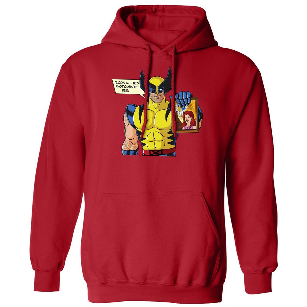 Classic Unisex Hoodie - 4J2BEJFY - Red - 5