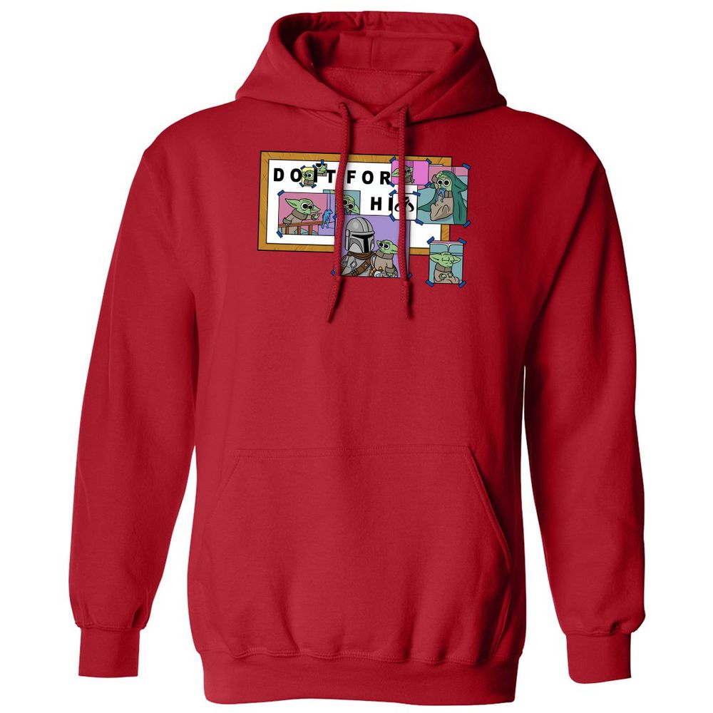 Classic Unisex Hoodie - QJ9E94RV - Red - 5