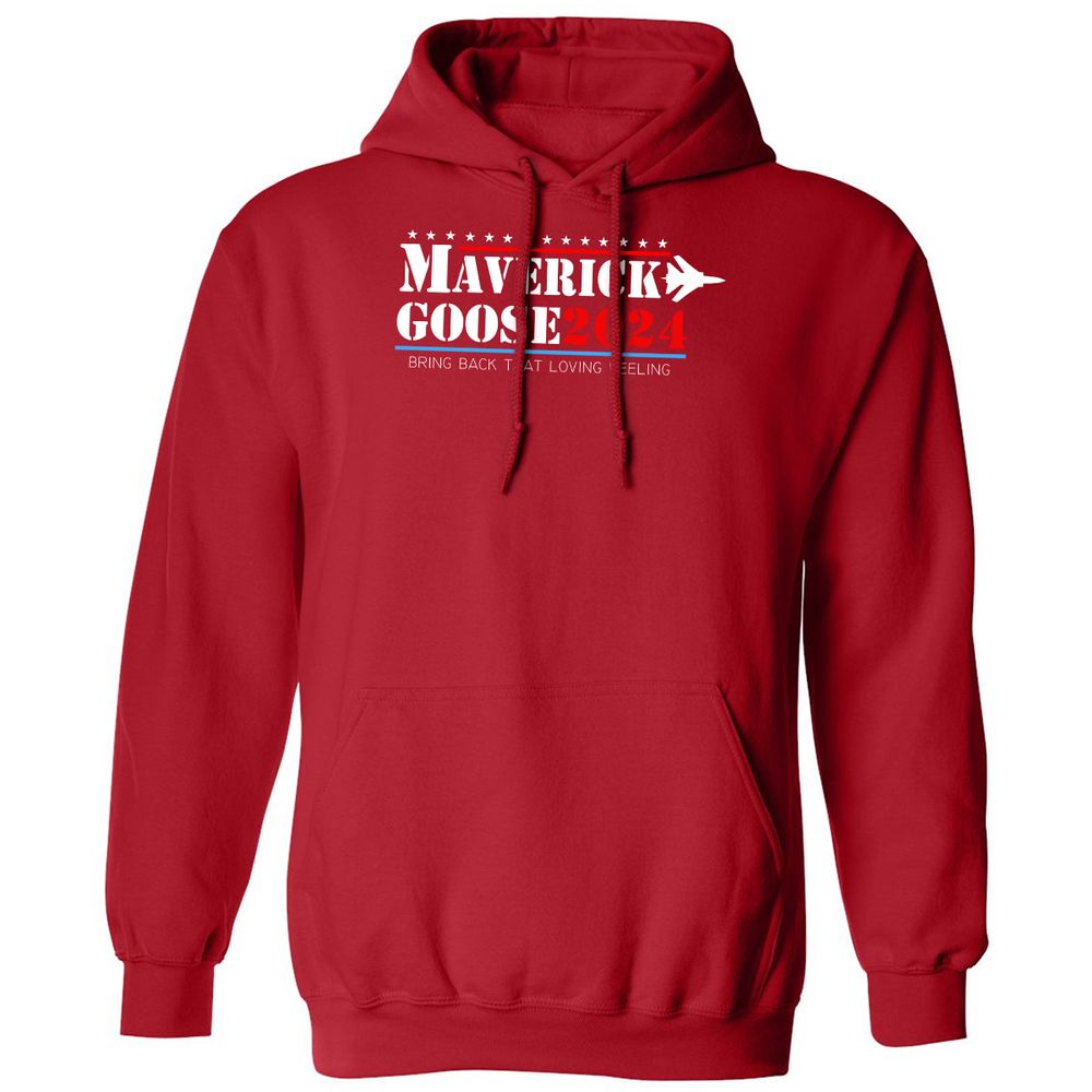 Classic Unisex Hoodie - ZCC8S57F - Red - 5